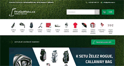 Desktop Screenshot of progolfistu.cz